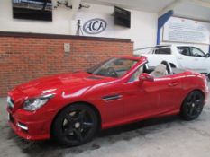 61 12 Mercedes SLK200 AMG Sport Blue