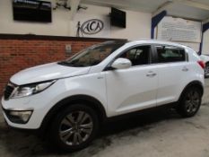 61 11 Kia Sportage KX-3 Sat nav CRDI