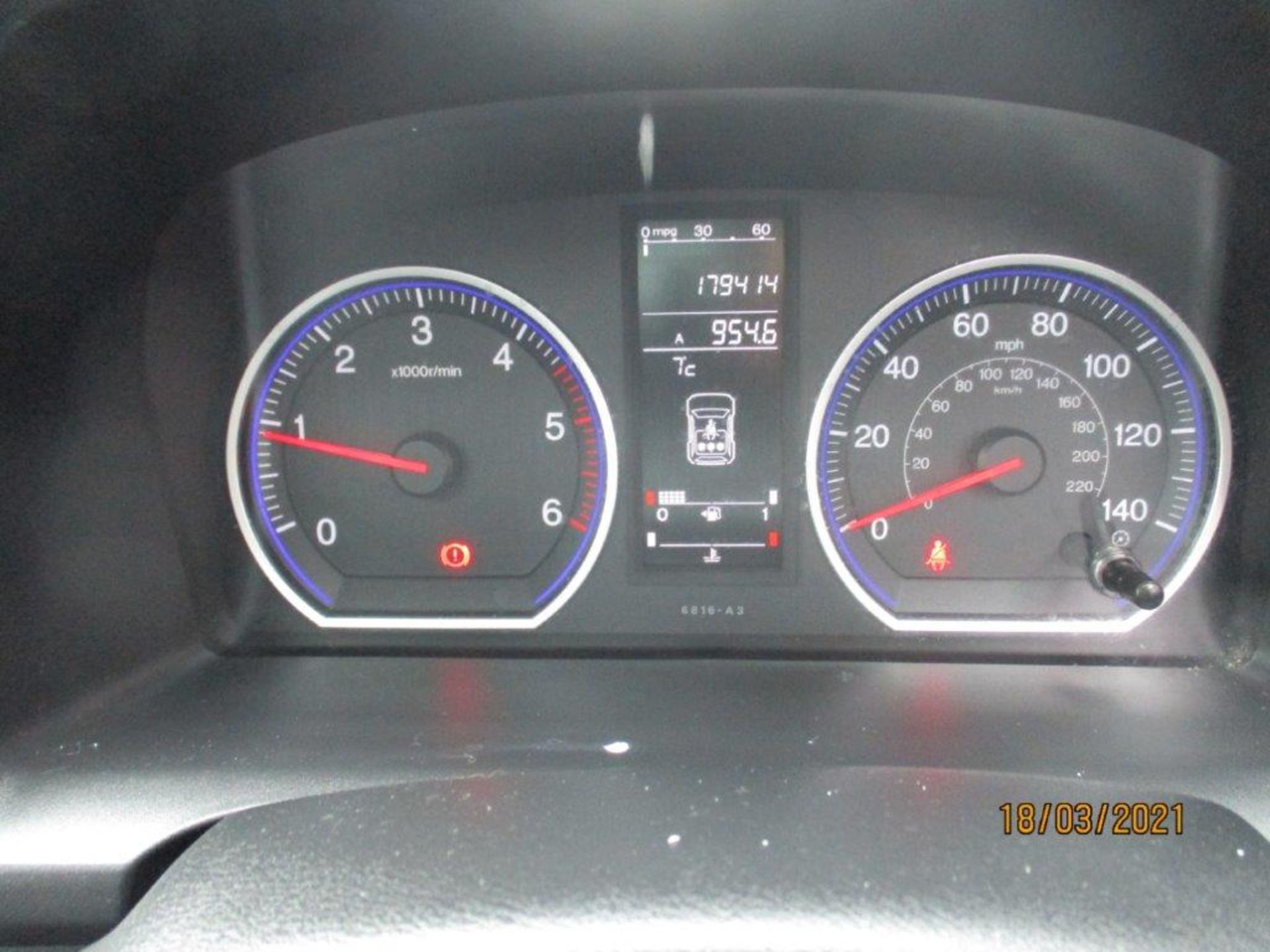 09 09 Honda CRV- EX CDTI - Image 21 of 25