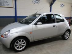 08 08 Ford Ka Zetec Climate