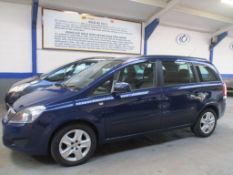 62 12 Vauxhall Zafira Exclusiv