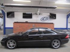 02 02 Mercedes CL500 Auto