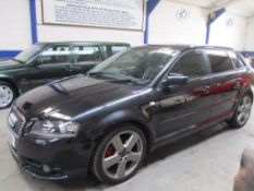 07 07 Audi A3 S Line TDI S/Back