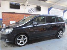 07 07 Vauxhall Zafira SRI XP 140