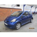 07 07 Toyota Aygo Blue VVT-I