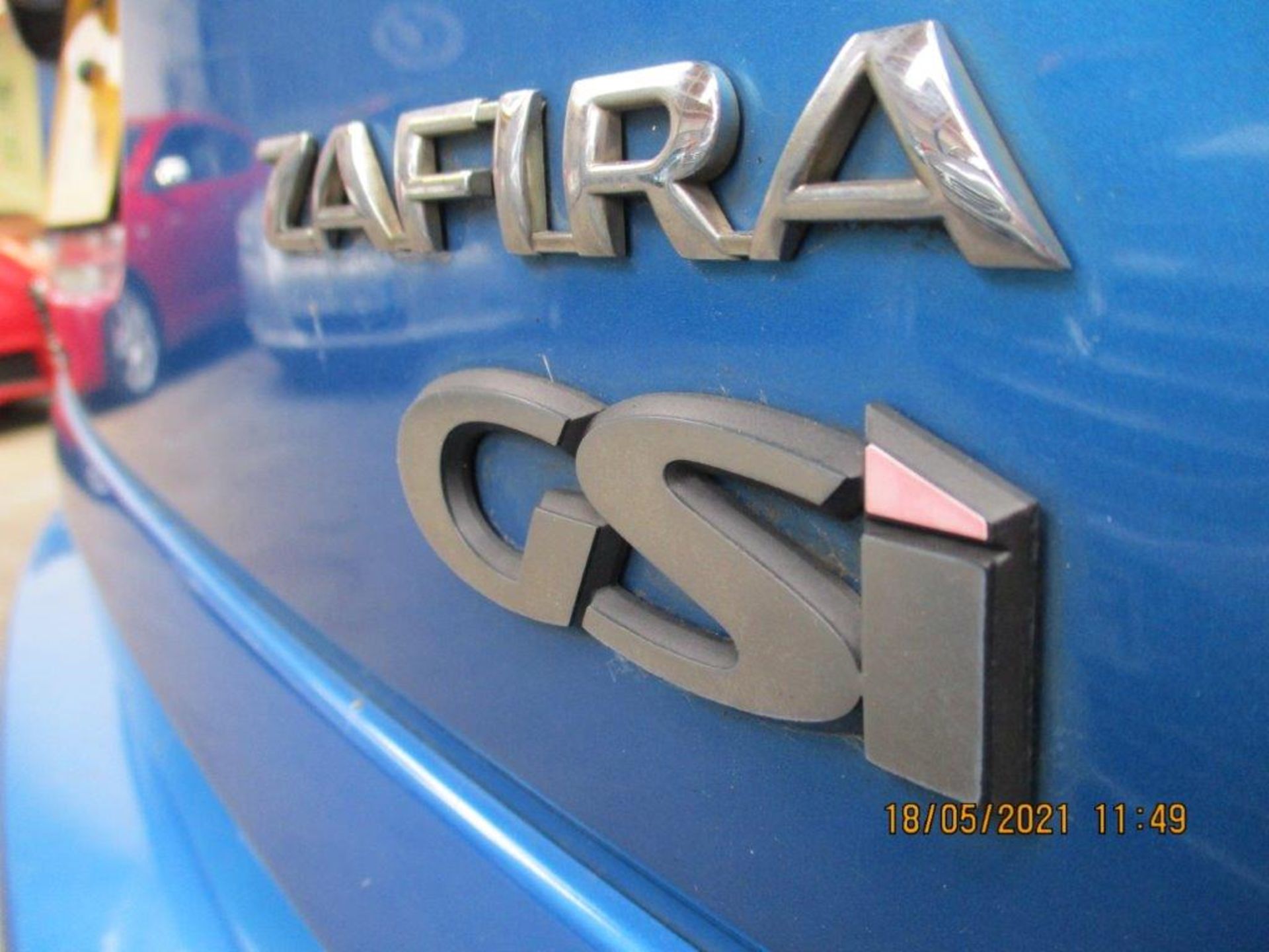 54 04 Vauxhall Zafira GSi Turbo - Image 15 of 25