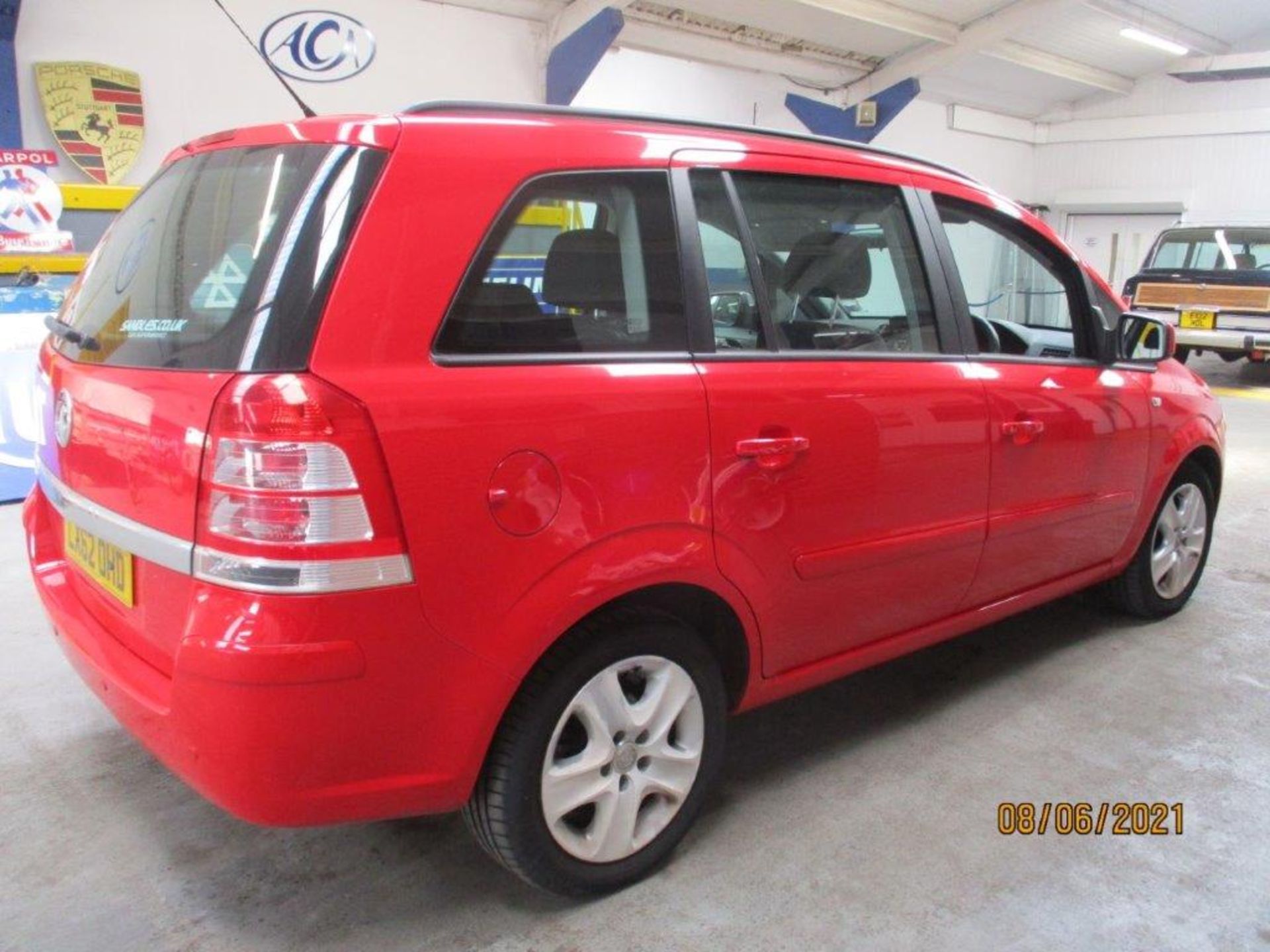 62 12 Vauxhall Zafira Exclusiv - Image 9 of 18