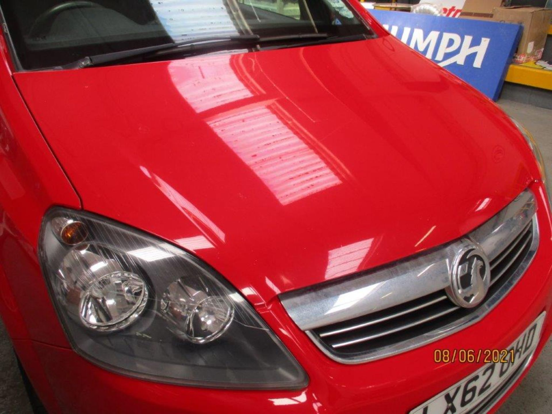 62 12 Vauxhall Zafira Exclusiv - Image 11 of 18