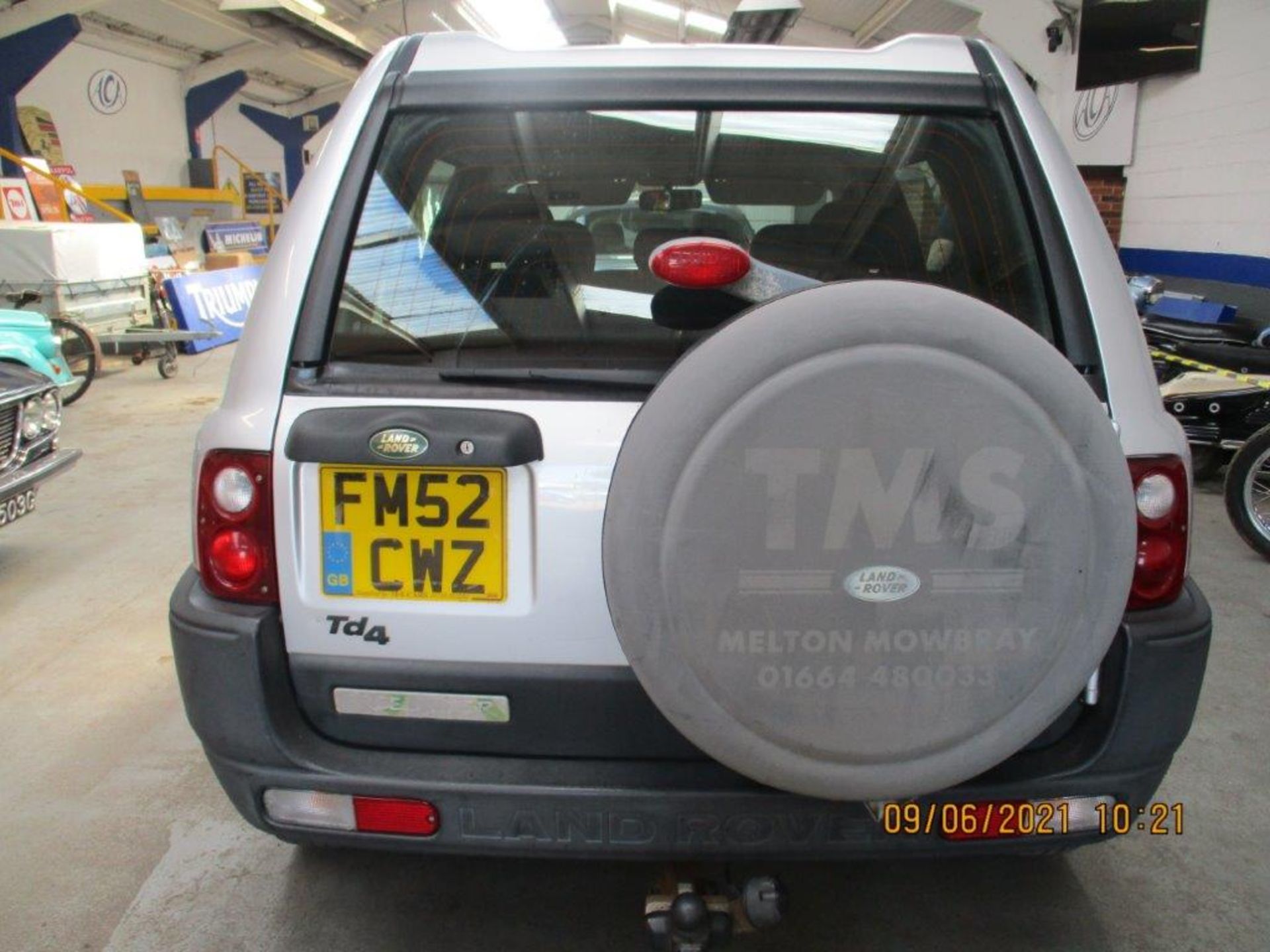 52 02 L/Rover Freelander TD4 GS - Image 10 of 18