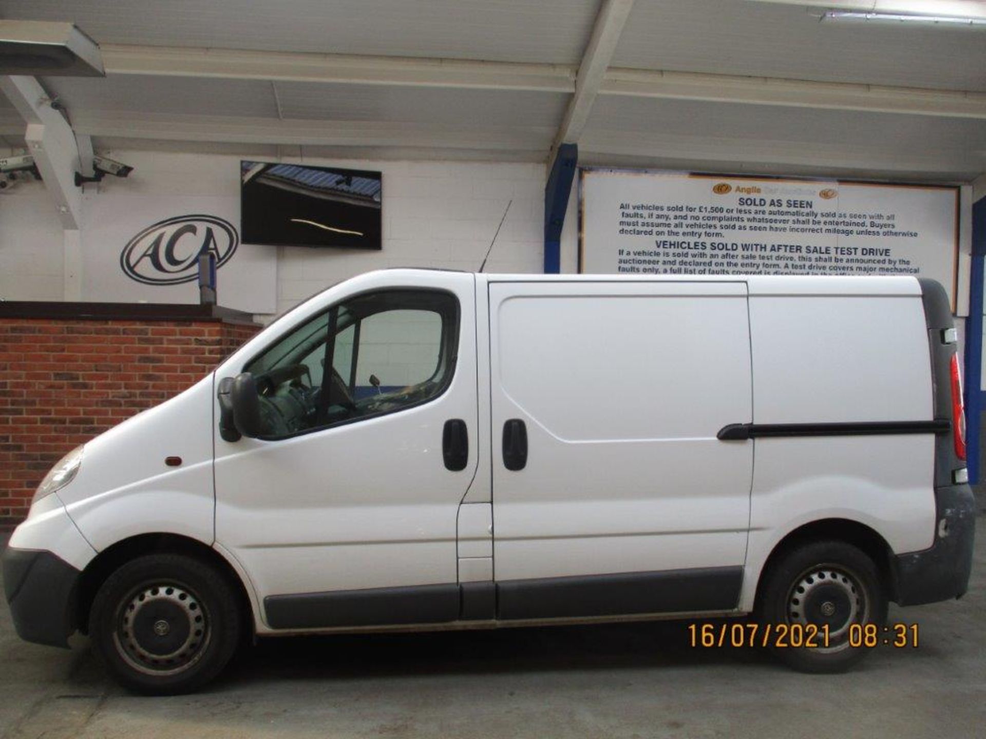 07 07 Vauxhall Vivaro 2700 CDTi - Image 6 of 18