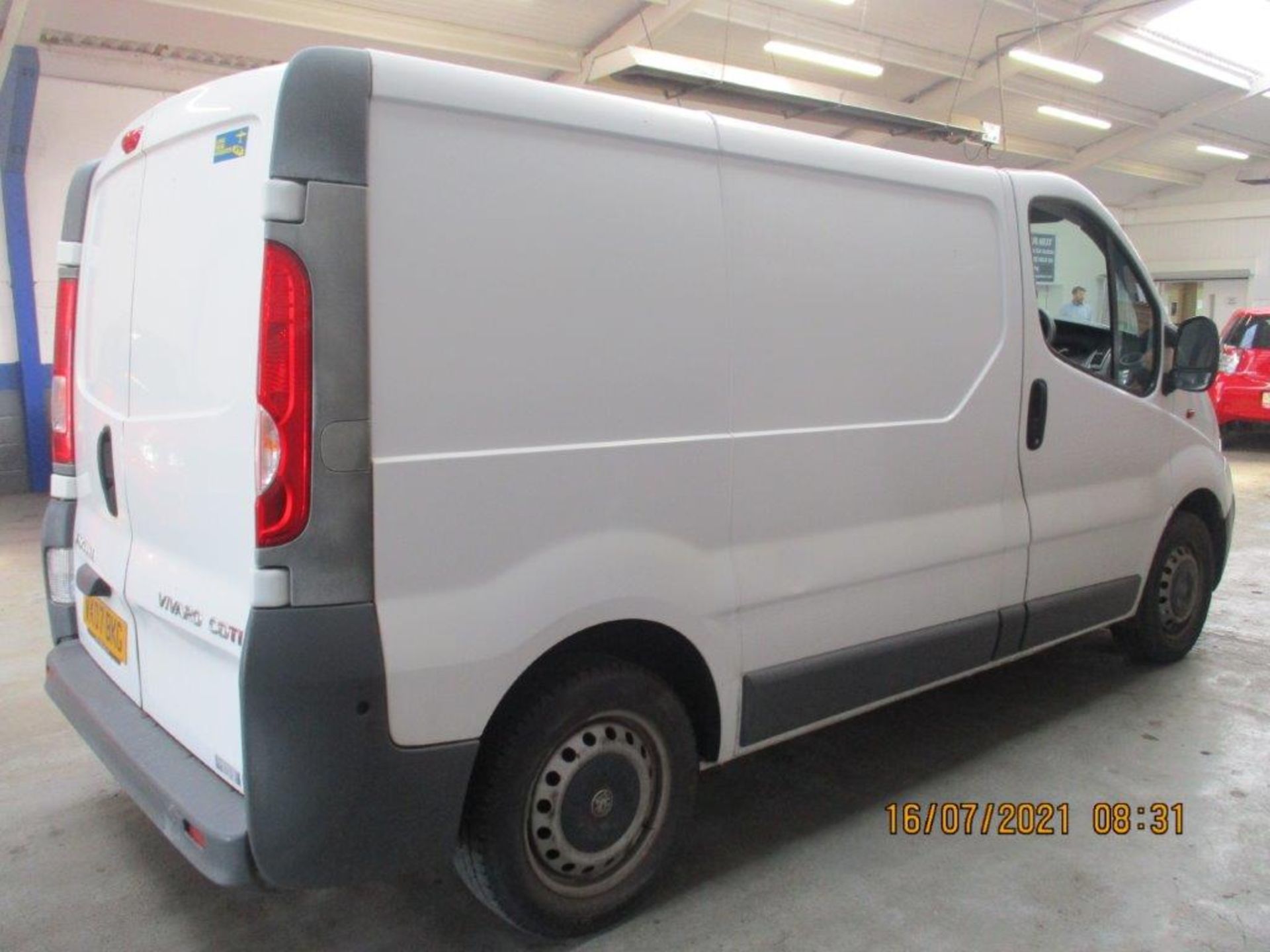 07 07 Vauxhall Vivaro 2700 CDTi - Image 12 of 18