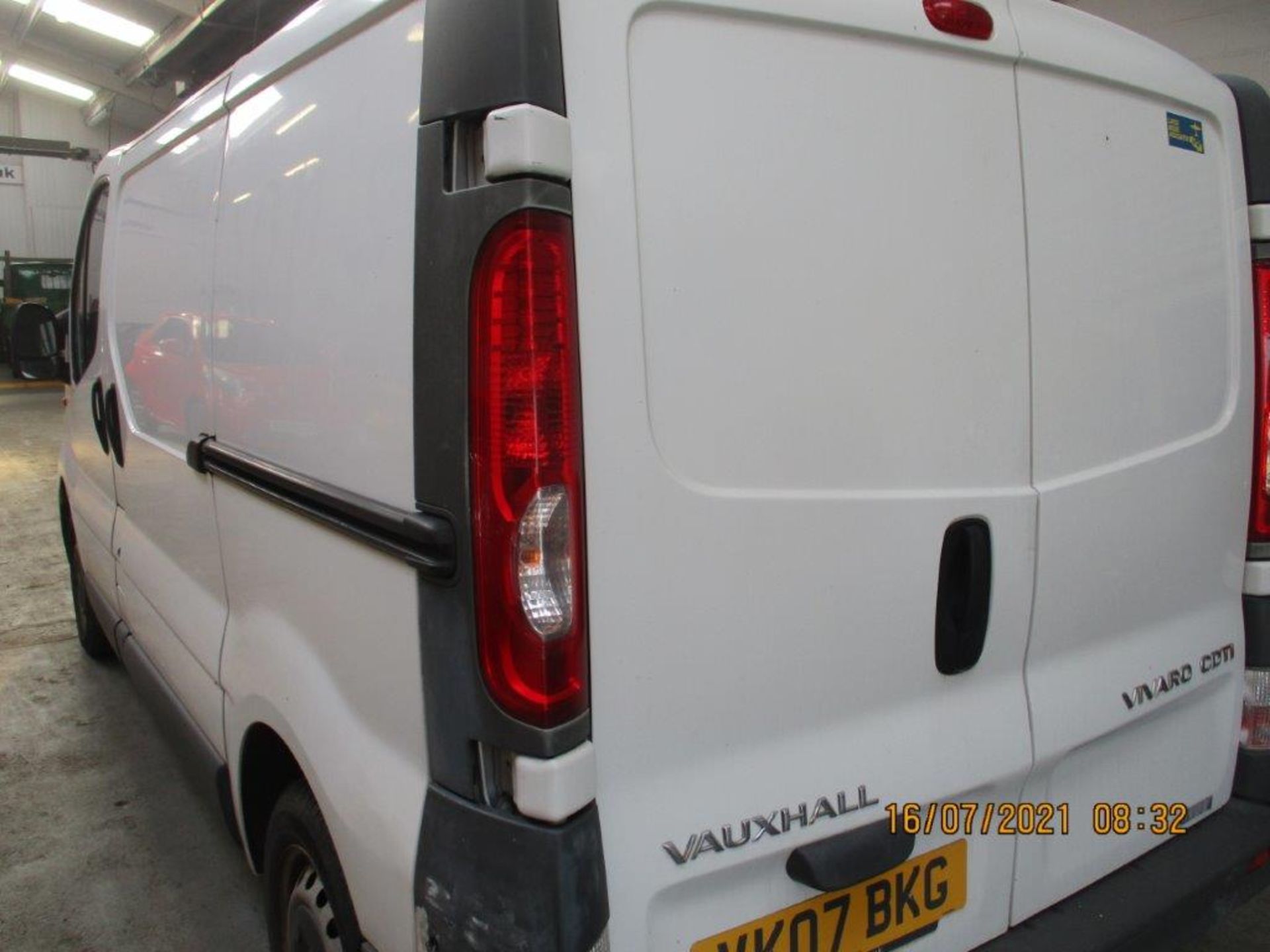 07 07 Vauxhall Vivaro 2700 CDTi - Image 7 of 18