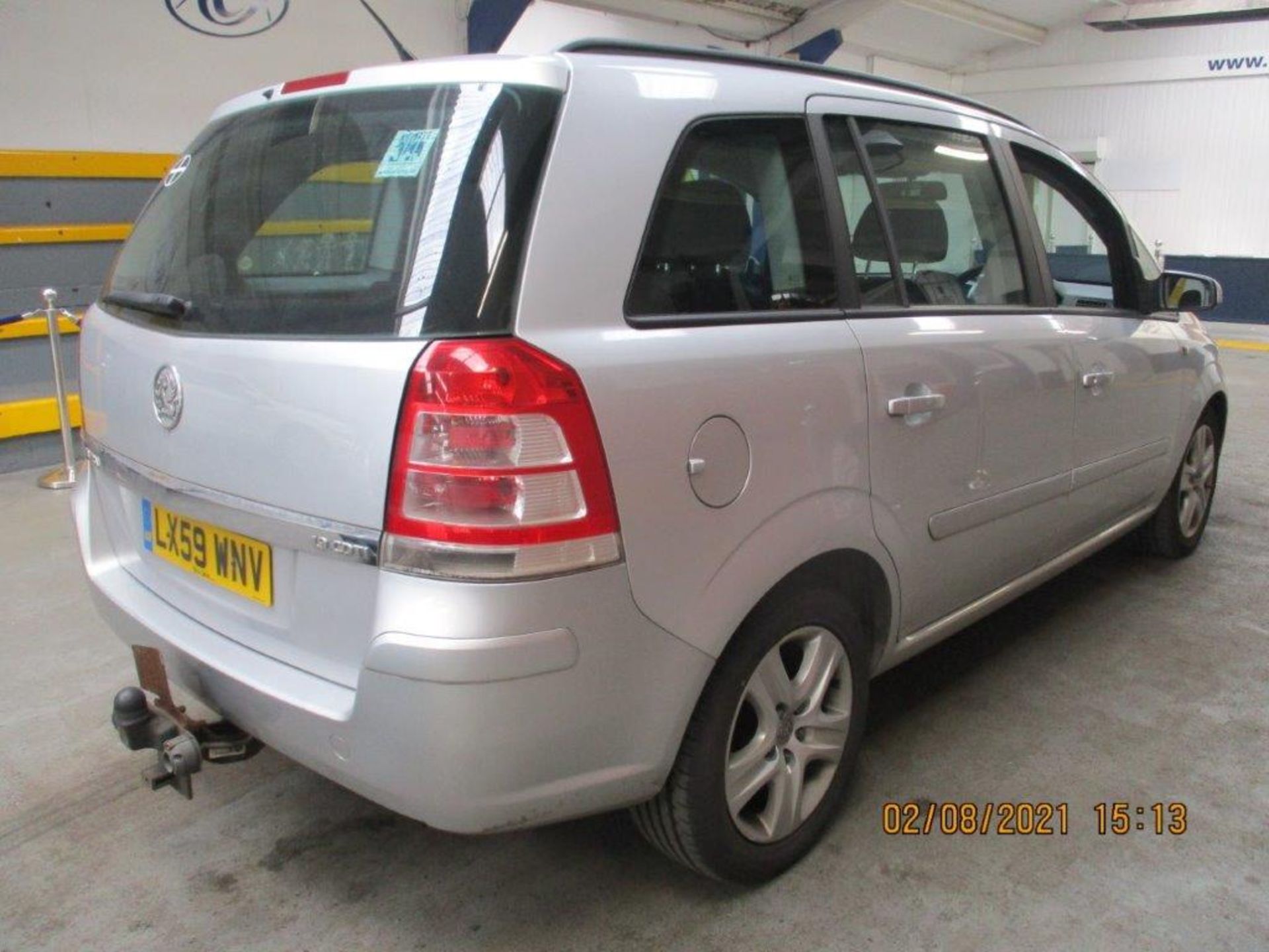 59 09 Vauxhall Zafira Exclusiv - Image 19 of 21