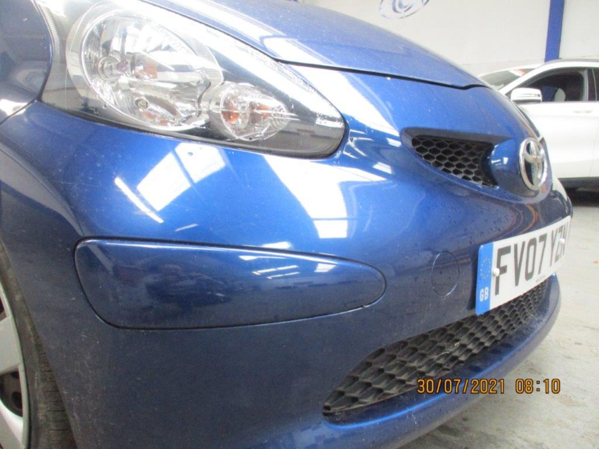 07 07 Toyota Aygo Blue VVT-I - Image 10 of 19