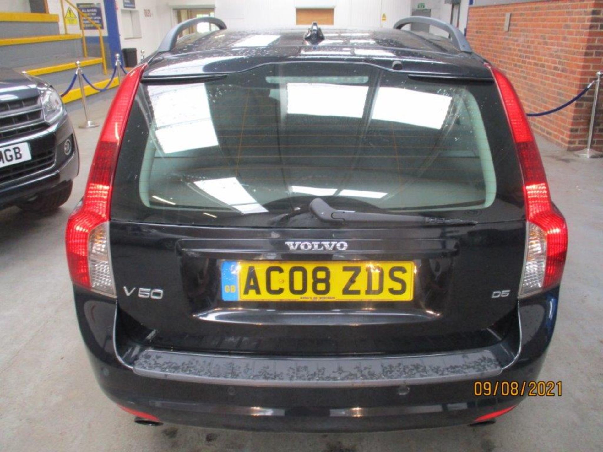 08 08 Volvo V50 SE D5 - Image 3 of 20