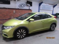 12 12 Honda Civic I-Vtec SE