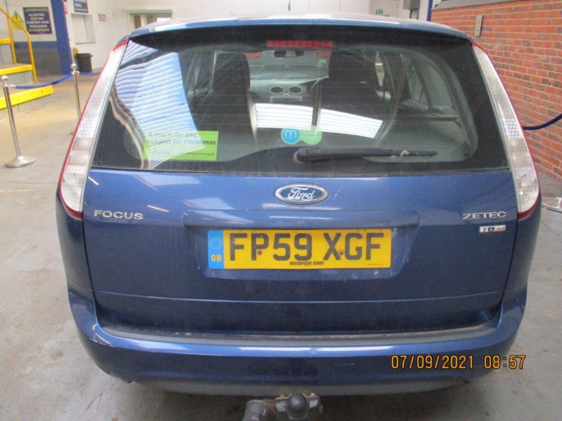 59 09 Ford Focus Zetec TDCI 109 - Image 6 of 17