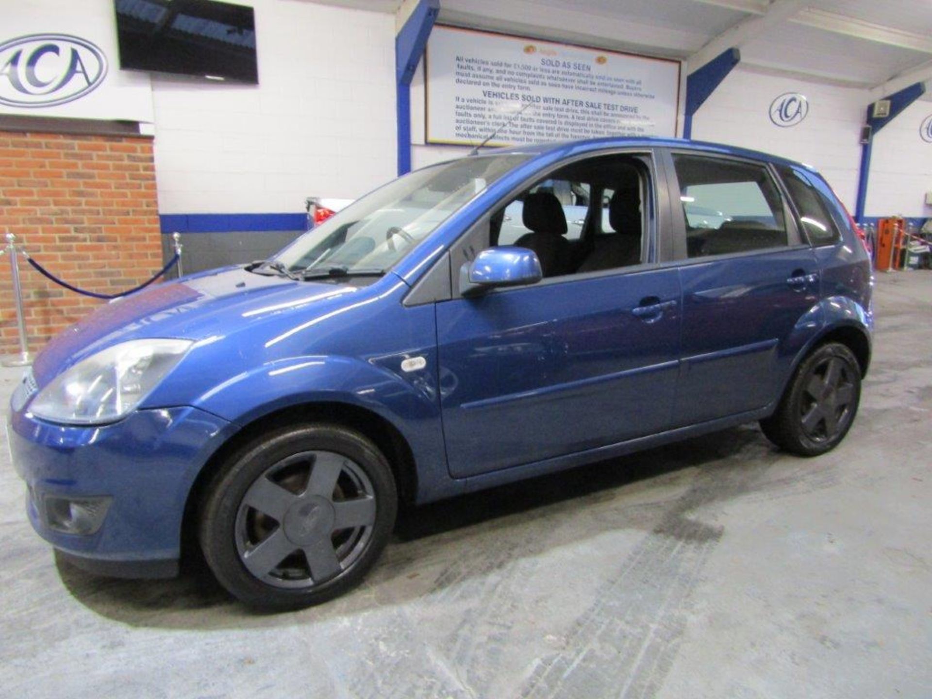 08 08 Ford Fiesta Zetec Blue TDCI