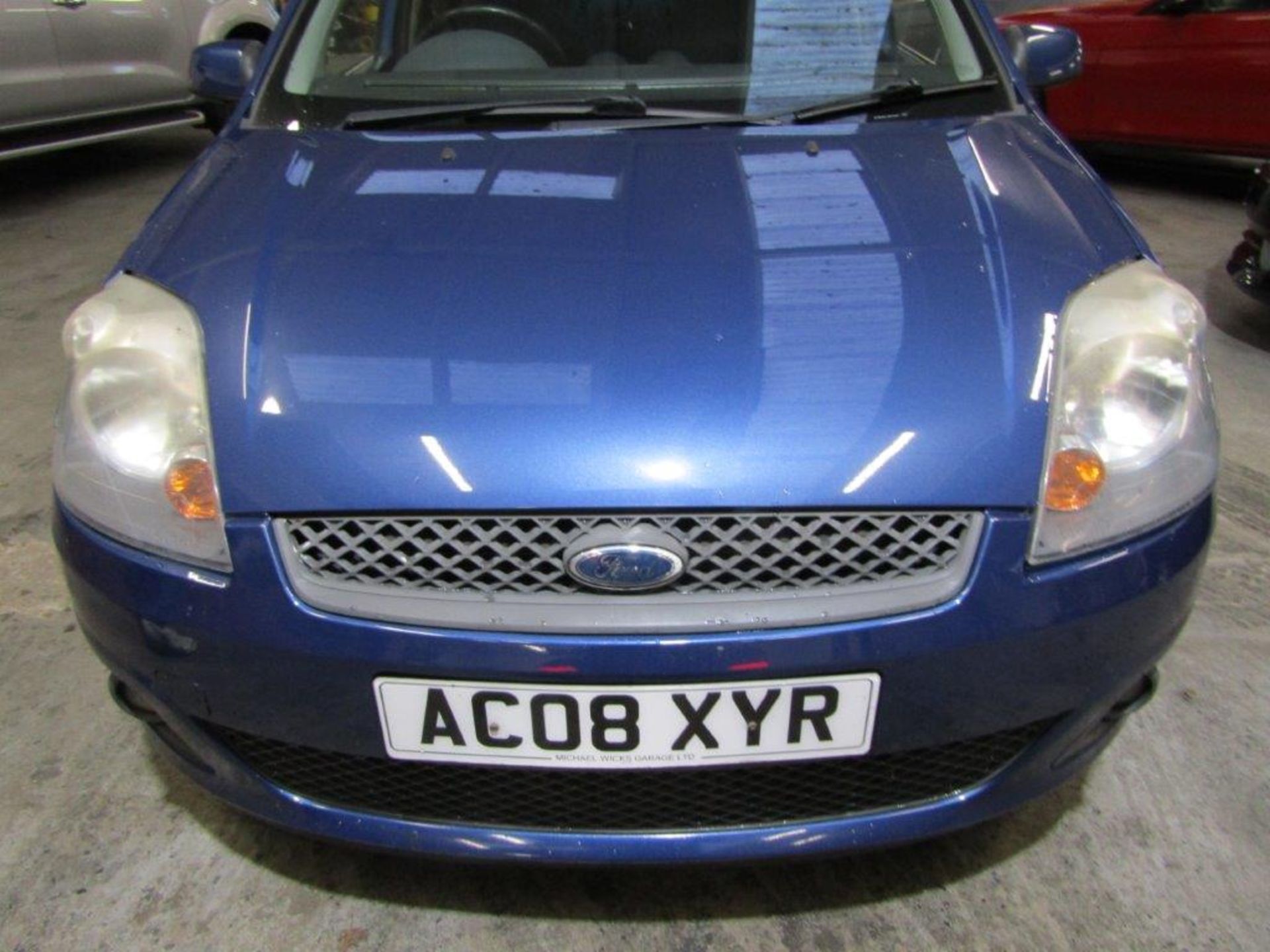 08 08 Ford Fiesta Zetec Blue TDCI - Image 12 of 18
