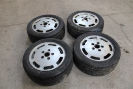 4 Porsche 928 Alloy Wheels