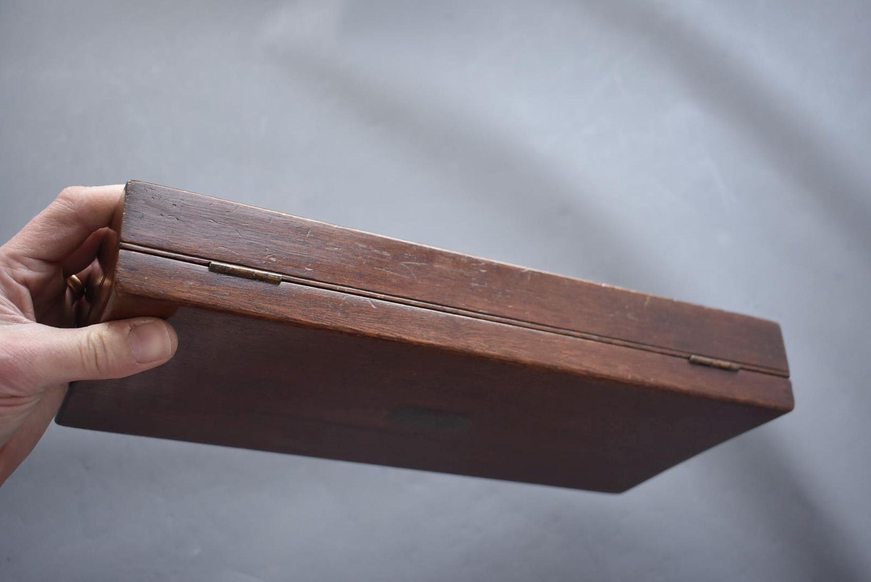 AN AMERICAN COLT NAVY CASE, the mahogany case with green baize lined interior, the lid with - Image 13 of 13