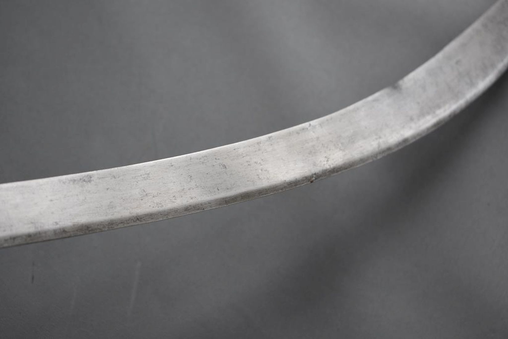 AN 18TH CENTURY INDIAN TULWAR, 76cm sharply curved blade with punched dot and crescent decoration, - Image 4 of 13