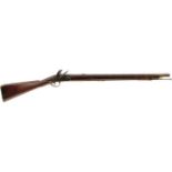 A SCARCE .650 CALIBRE NOCK'S SCREWLESS LOCK VOLUNTEER RIFLE CARBINE, 29.5inch sighted browned