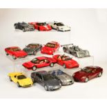 Hot Wheels, 13 Modellautos (Ferrari, Maserati u.a.)
