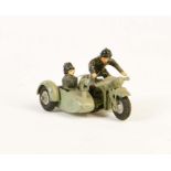 Märklin, Militärmotorrad mit Beiwagen