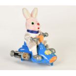 Duracell Hase auf Space Scooter