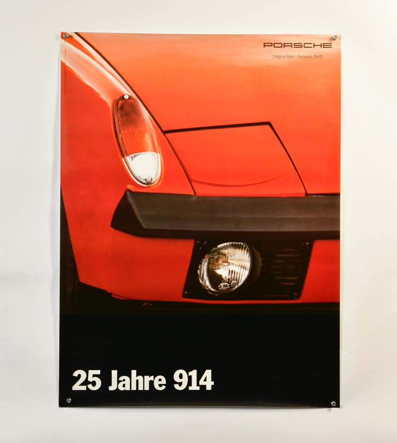 Plakat "Porsche 914 - 25 Jahre"
