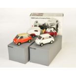 Autoart + Classic Collection, 2x BMW 600 + BMW Isetta mit Anhänger