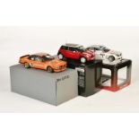 Autoart + Kyosho, BMW 320 si, BMW 635 csi + Mini Cooper