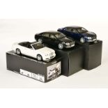 Kyosho + Minichamps, 2x Bentley Flying Spur WZ + Bentley Brooklands