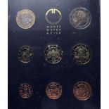 Österreich, Republik, Kursmünzensatz