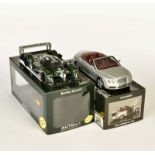 Autoart + Minichamps, Bentley Speed 8 + Bentley Continental GTC