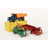 Dinky Toys, Berliet LKW, Fordson + Hindle Smart Helecs