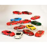 Hot Wheels, 13 Modellautos (Ferrari u.a.)