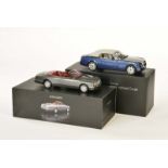 Kyosho + Minichamps, Bentley Azure 1998 + Rolls Royce Phantom Drophead Coupe