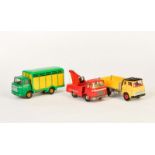 Dinky Toys, Crash Truck, Berliet Gak + Bedford LKW