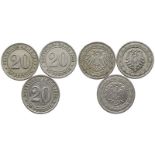 Kaiserreich, 20 Pfennig