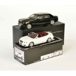 Minichamps + Kyosho, Bentley Continental GTC + Rolls Royce Phantom Extended Wheelbase