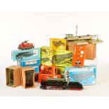 Märklin, 2 Loks, diverse Wagen, Schienen + Zubehör