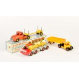 Dinky Toys + Dinky Supertoys, 3x LKW