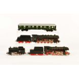 Märklin, Lok 3005/8, 3047/3, 3000/12 + 1 Postwagen