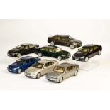 Kyosho u.a., 7x BMW (5er, 6er, 7er)