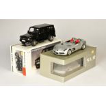 Autoart + Minichamps, Mercedes Benz G-Wagon + Mercedes Benz SLR Stirling Moss