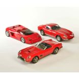 3 Ferrari Handarbeitsmodelle