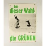 Plakat "Die Grünen" J. Beuys 1979