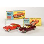 Corgi Toys, Aston Martin DB4 + Le Dandy Coupe